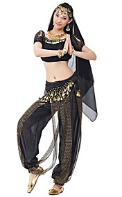 Brillant Performance mousseline Belly Dance Costumes For Ladies (plus de couleurs)