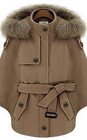 pinklady raton laveur cape manteau manteau court