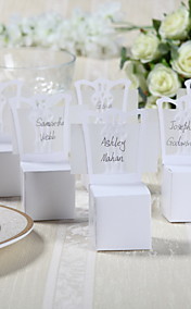 Président boîte de faveur Avec Place Porte-cartes (jeu de 12)