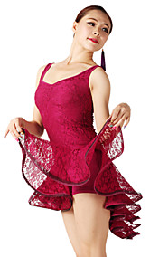 Vêtements viscose et dentelle robe de danse pour les dames (plus de couleurs)