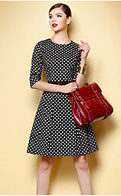 TS Vintage Polka Robe de Swing Dot