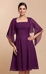 Demi manches en mousseline de soie soir / écharpe / Jacket (plus de couleurs) Casual