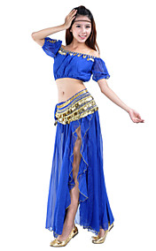 Dancewear Chiffon Belly Dance Outfits For Ladies(More Colors)