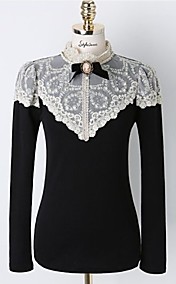 broderie de dentelle chemisier des femmes