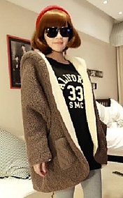 Manteau lâche manches chauve-souris des femmes