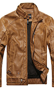 Style européen Vintage Leather Jacket