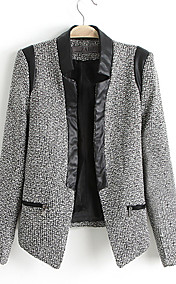 Nouveau Pu manteau de cuir beau des femmes