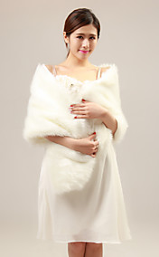 [CyberMondaySale]Châles de mariage en fausse fourrure / Party