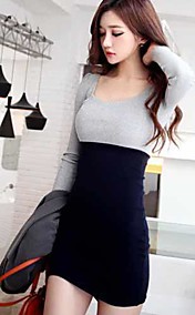 Mini-robe à manches longues pour femmes