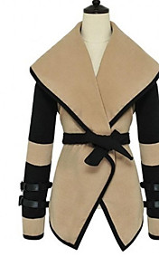 [XmasSale]ceinturée de caban de revers des femmes