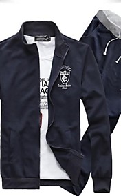 Hoodies Fashion Coat Taille Plus Sport de Set Men