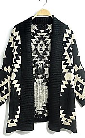 [XmasSale]Nouveau motif géométrique Cardigan en laine des femmes Cardigan Manteaux