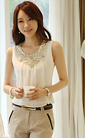 Mousseline de soie plissant Vest