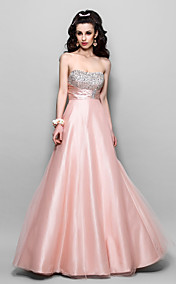 BRANDY - Robe de Soirée Satin Tulle