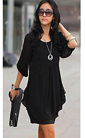 Robe en mousseline à volants Layered lâche des femmes