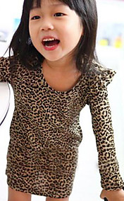 [XmasSale]Leopard manches longues robes de fille