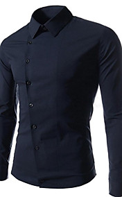 [XmasSale]Slim Casual pur Chemise à manches longues pour homme