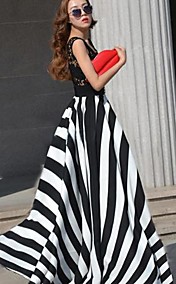 bande de robe de maxi des femmes