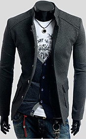 Men's Solid Collar Slim Fit Casual Long Sleeve Small Suit Blazer