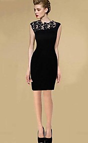 Women's Fashion Sleeveless Lace Party Dress