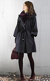 manteau parka à capuche des femmes