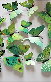 [XmasSale]DIY 3D PVC Wall Sticker Butterfly 12 Pieces/Set