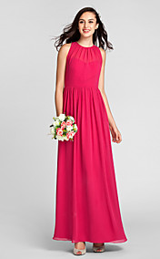 gaine / colonne parole longueur robe bijou de demoiselle d'honneur