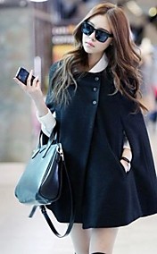 NUO WEI SI® Women'S Thick Fashion Fitted Long Sleeve Coat