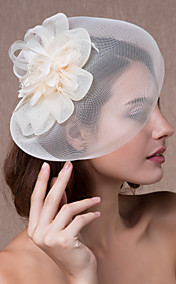 Organza Wedding/Special Occasion Hat Flower Headpiece(More Colors)