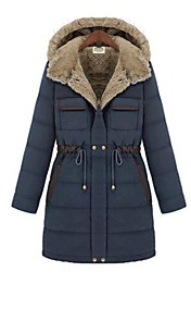 xi.sa mode européenne des femmes tout à manches longues coupe ample manteau de hooide match