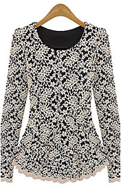 Women's Plus Size Lace Blouse