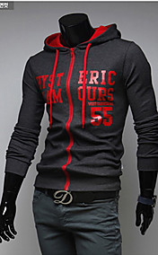 Mode de Johnny hommes leiaure chandail à capuchon thermique