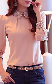 Women's Fashion Sweet Elegant Chiffon Blouse (More Colors)
