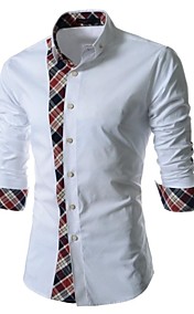 Men's Korean Fashion Lace Long Sleeved Shirt