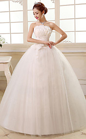 robe-parole longueur de mariage robe de bal bustier en tulle