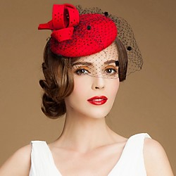 Plum Hollow Laine Femmes partie de dames / Outdoor / Casual Chapeaux / Fascinators Avec Floral (plus de couleurs)