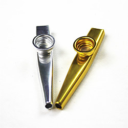 Flöte Kazoo Aluminum Alloy Gitarre Ukulele Harmonika 2 Colors für Akustik- und E-Gitarren Musikinstrumentenzubehör Lightinthebox