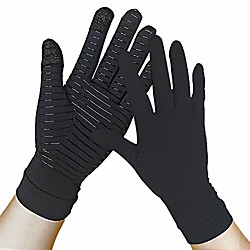 1 Paar Kupferhandschuhe Arthritis Kompressionshandschuhe Vollfinger Touchscreen lindern Arthritis rheumatoide Rsi Karpaltunnel Sehnenentzündung Schmerzen für Frauen und Männer Lightinthebox