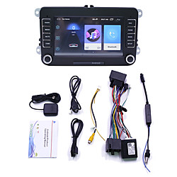 2 din 9070 Autoradio 7 Zoll Rekorder Auto MP5 Multimedia-Player mit Bluetooth GPS Navigation WLAN-Verbindung für VW / Volkswagen Lightinthebox