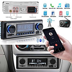 Bluetooth Vintage Car Radio MP3 Player Stereo USB AUX Classic Car Stereo Audio Auto MP3-Player MP3 / SD / USB-Unterstützung / TUPFEN für Universal Unterstützung Lightinthebox