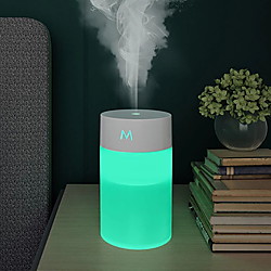 260ml USB-Luftbefeuchter Aromatherapie-Gerät Ultraschall Diffusor ätherisches Öl Haushalt tragbares Auto Schlafzimmer Lightinthebox