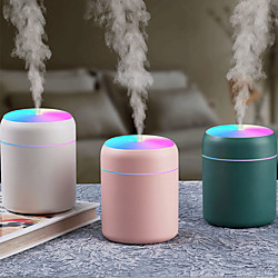 300ml Mini-Luftbefeuchter Aroma ätherischer Öldiffusor mit romantischer Lampe USB-Nebelhersteller Aromatherapie-Luftbefeuchter für zu Hause Lightinthebox