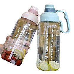 1800 ml Outdoor-Fitness-Sportflasche Wasserkocher große Kapazität tragbare Kletterfahrrad Wasserflaschen Gymnastikbecher cup Lightinthebox