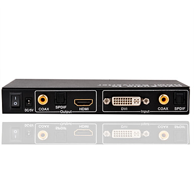 HDMI Converter (DVI + SPDIF Audio to HDMI) HCD0101 (SMQ039) #00029691