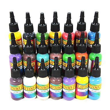 21 Kleuren Tattoo Inkt Set 21 * 15ml 217635 2017 – $19.59