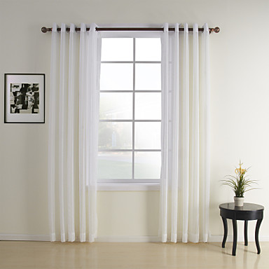 Zwei panele window treatment modern , plaid/karomuster ...