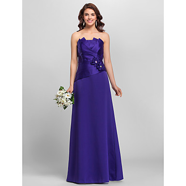 bridesmaid dresses lightinthebox dress straps spaghetti satin length floor line chicdresses