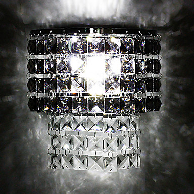 Crystal / LED / Bulb Included Flush Mount wall Lights,Modern/Contemporary LED Integrated Crystal ...