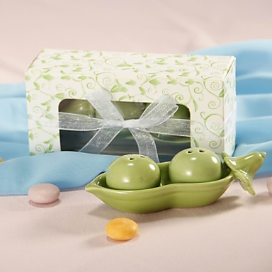 Herramientas de cocina(Blanco / Verde) -Tema Jardín-No personalizado