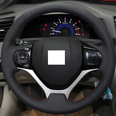 Honda genuine leather steering wheel cover #3